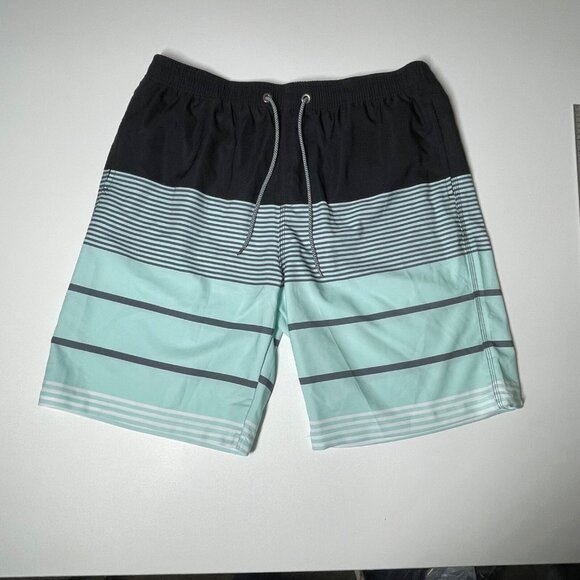 Mens 2XL Swim Trunks 9" Quick Dry Stretch Swim Shorts Mesh Lining Bathing Suit - Picture 3 of 13